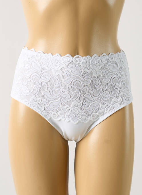 Chilot cu talie înaltă alb WACOAL femeie