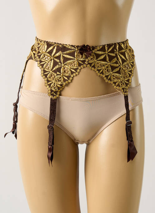 Corset/Jartieră maro AUBADE femeie