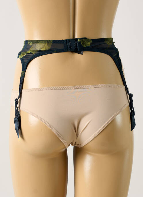 Corset/jartieră broderie verde AUBADE femme