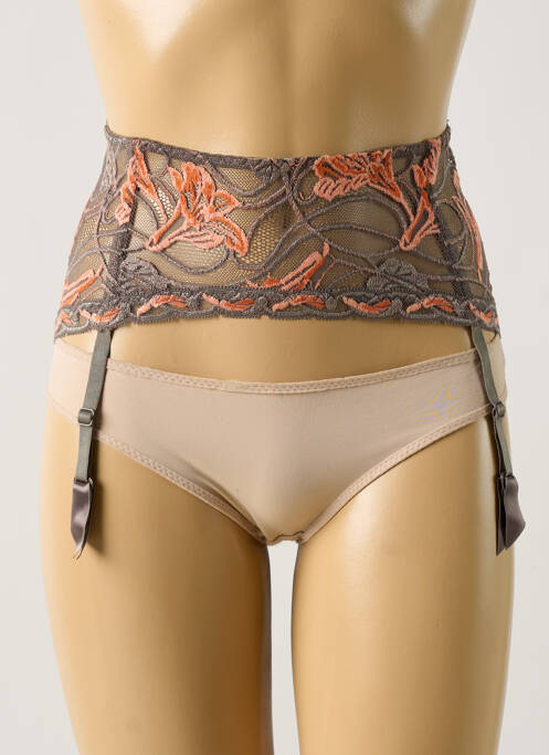 Corset/Jartieră maro AUBADE femeie