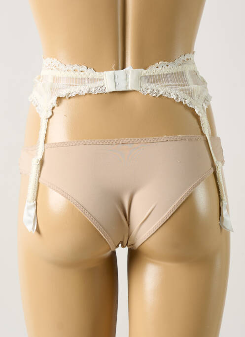 Corset/Jartieră alb BARBARA femeie