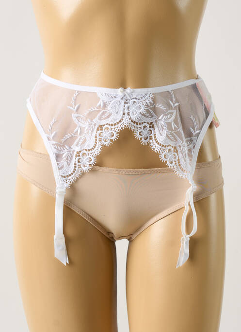 Corset/Jartieră alb SAWREN femeie