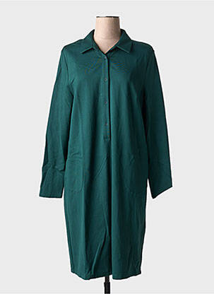 Rochie midi mâneci lungi mâneci lungi verde ZILCH femeie