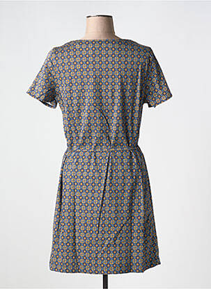 Rochie scurtă mâneci scurte mâneci scurte albastru IMPAQT femeie