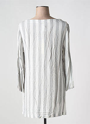 Rochie scurtă mâneci lungi mâneci lungi gri DOLCEZZA femeie