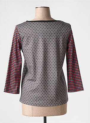 Tricou mâneci 3/4 mâneci 3/4 negru MISSING JOHNNY femeie