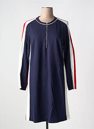 Rochie scurtă mâneci lungi mâneci lungi albastru MALOKA femeie
