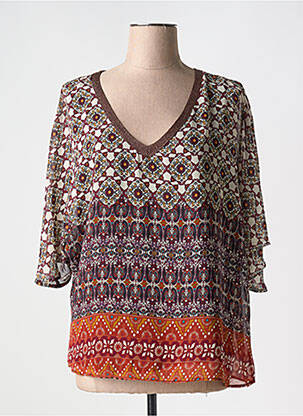 Bluză portocaliu MOKA'S femeie