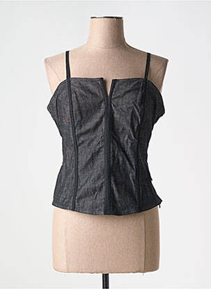 Top negru PAUL BRIAL femeie