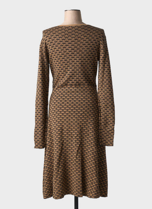 Rochie midi maro ZILCH femeie