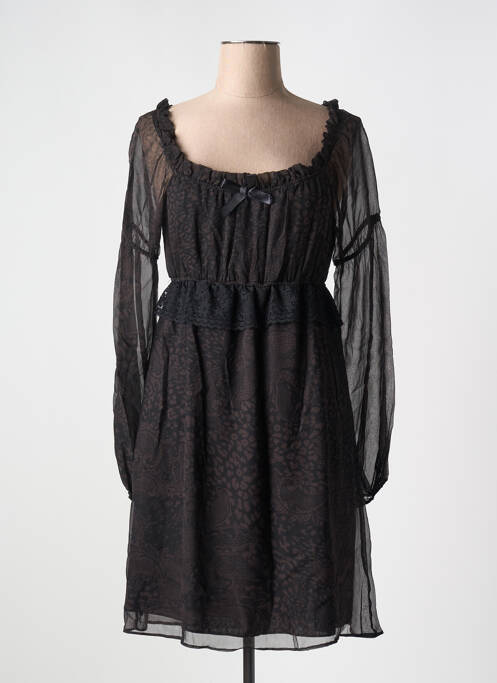 Rochie scurtă negru ELLE AIME PARIS femeie