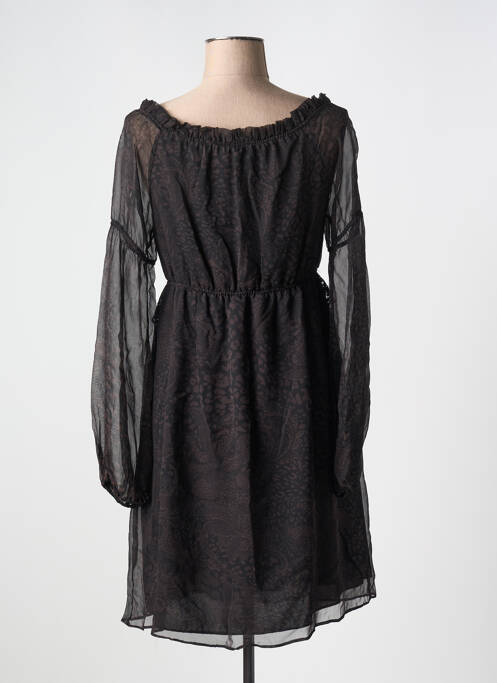 Rochie scurtă negru ELLE AIME PARIS femeie