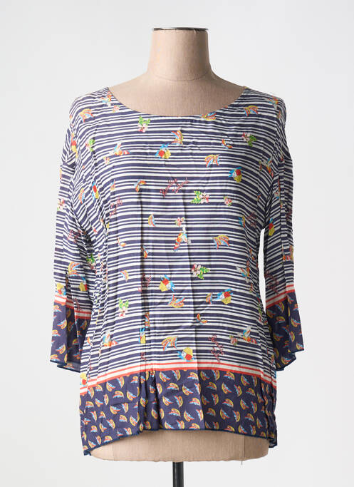 Tricou albastru THALASSA femeie