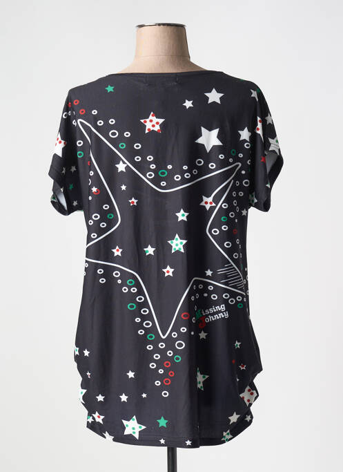 Tricou negru MISSING JOHNNY femeie