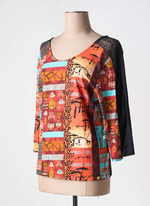 Tricou portocaliu PAUL BRIAL femeie