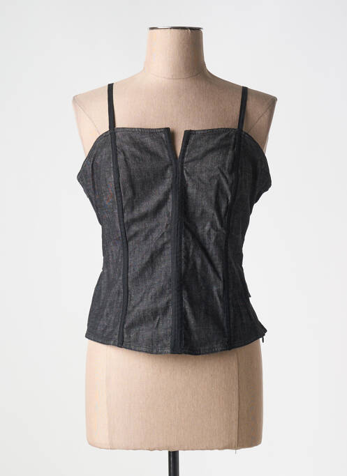 Top negru PAUL BRIAL femeie