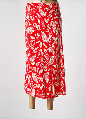 Fustă lungă roșu ÉTYMOLOGIE femeie