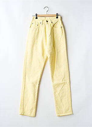 Blugi cu croială slim galben SETRAK femeie