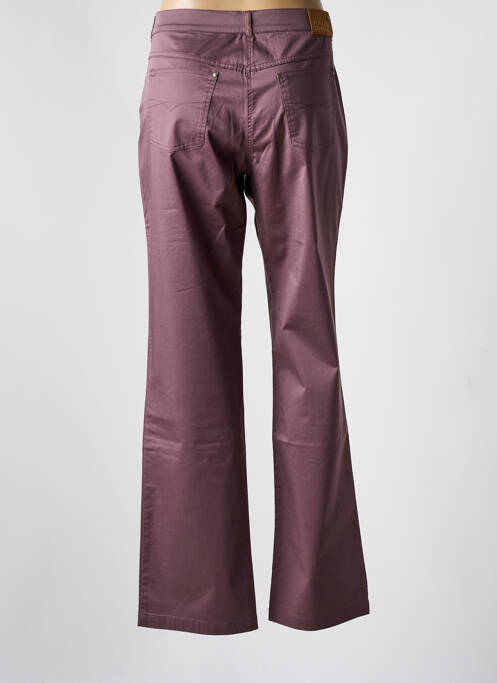 Pantalon drept violet PAUL BRIAL femeie