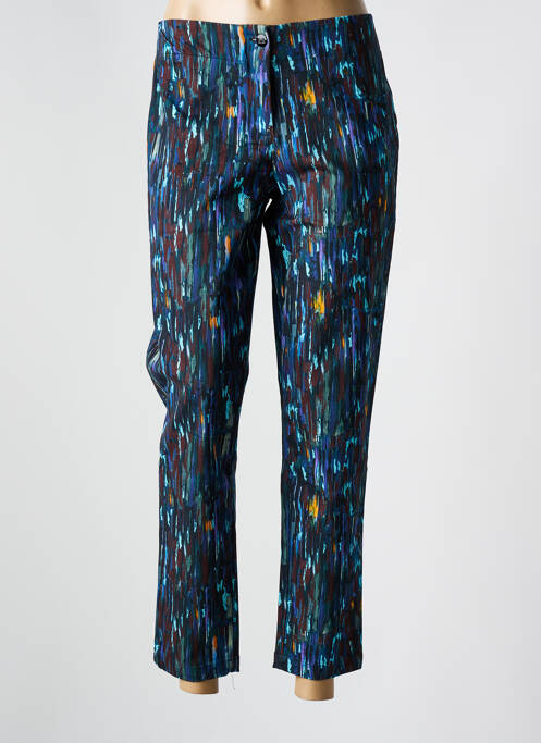 Pantalon 7/8 elasticitate mărime normală albastru PAUL BRIAL femme