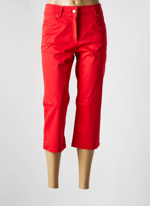 Pantalon trei sferturi elasticitate mărime normală roșu PAUL BRIAL femme