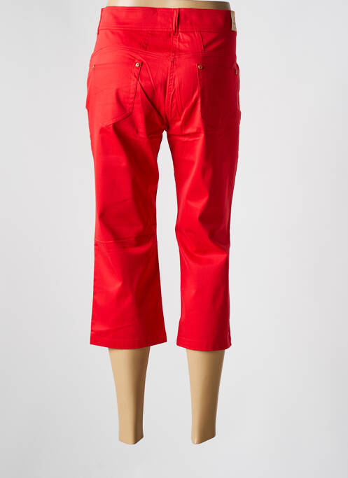 Pantalon trei sferturi elasticitate mărime normală roșu PAUL BRIAL femme