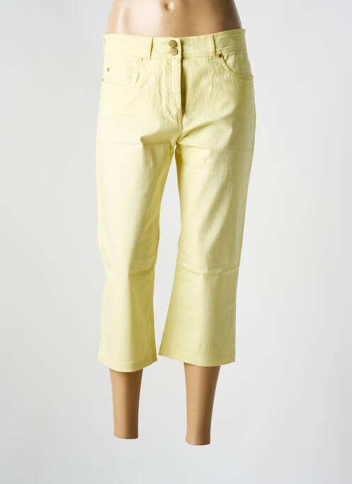 Pantalon trei sferturi galben PAUL BRIAL femeie