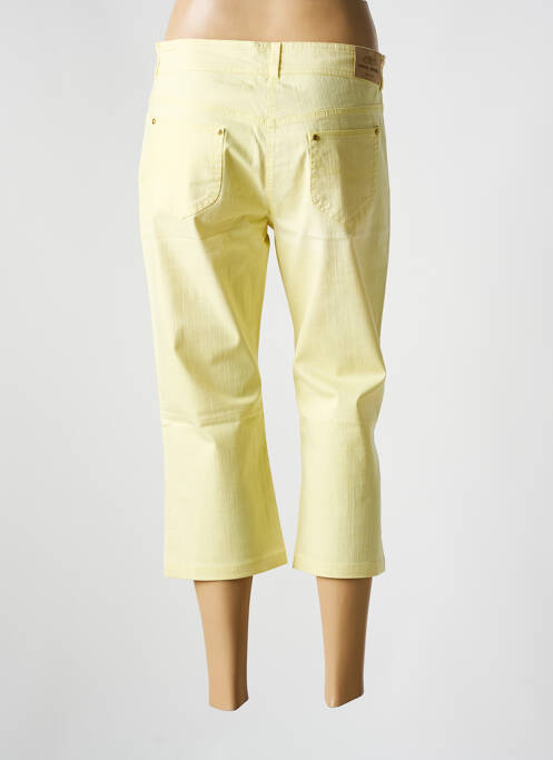 Pantalon trei sferturi galben PAUL BRIAL femeie