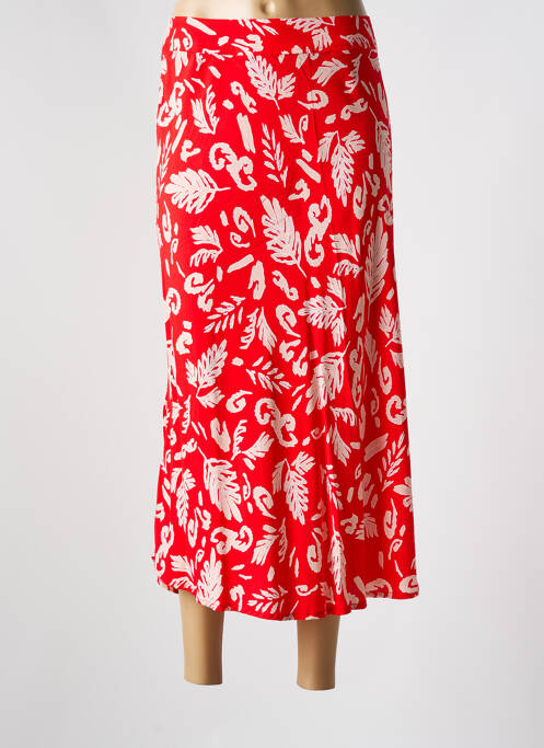Fustă lungă roșu ÉTYMOLOGIE femeie