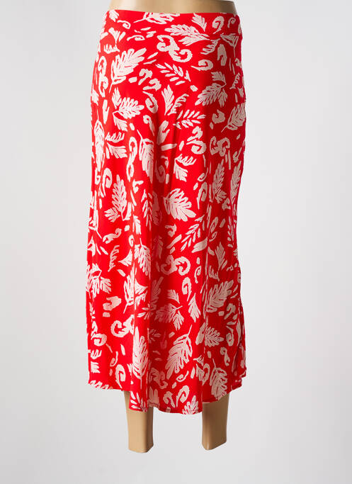 Fustă lungă roșu ÉTYMOLOGIE femeie
