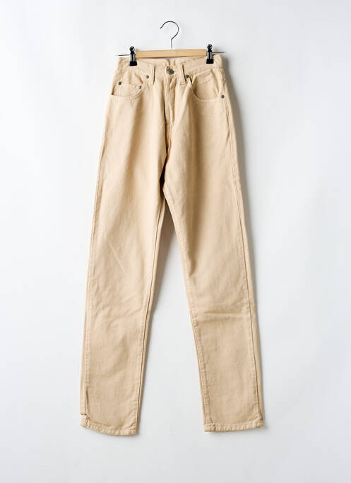 Blugi cu croială slim bej SETRAK femeie