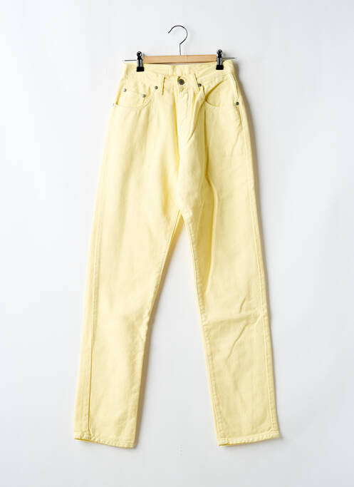 Blugi cu croială slim galben SETRAK femeie