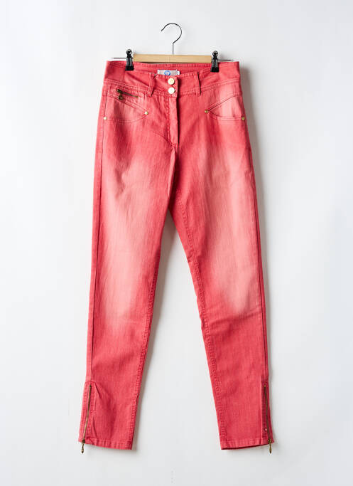 Blugi cu croială slim roșu PAUL BRIAL femeie