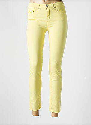 Pantalon 7/8 galben ELISA CAVALETTI femeie