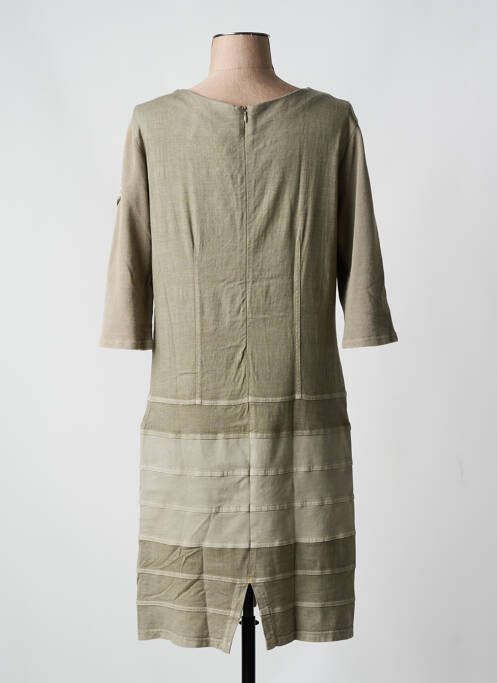 Rochie midi verde ELISA CAVALETTI femeie