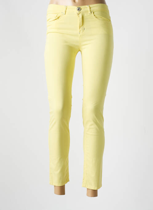 Pantalon 7/8 galben ELISA CAVALETTI femeie