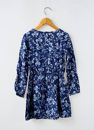 Rochie midi căptușeală mâneci lungi albastru TIFFOSI fată