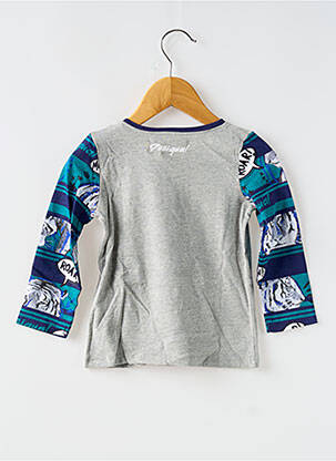 Tricou mâneci lungi mâneci lungi gri DESIGUAL băiat