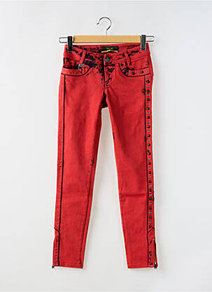 Blugi skinny roșu SALSA femeie