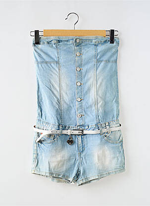 Salopetă scurtă albastru SIMPLY CHIC femeie