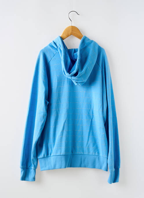 Hanorac cu glugă albastru LONSDALE fată