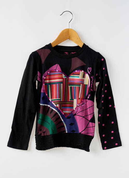 Tricou negru DESIGUAL fată