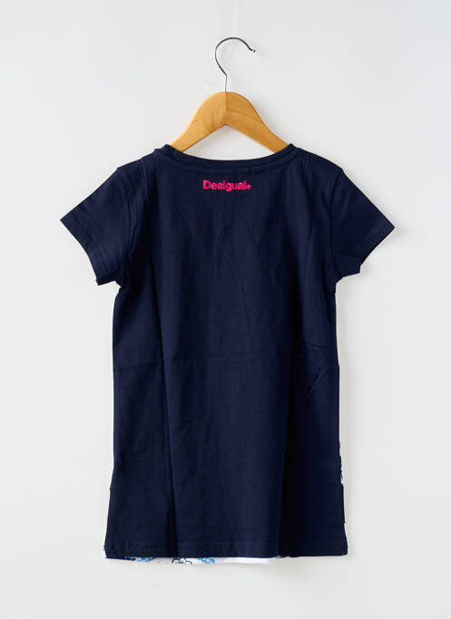 Tricou albastru DESIGUAL fată