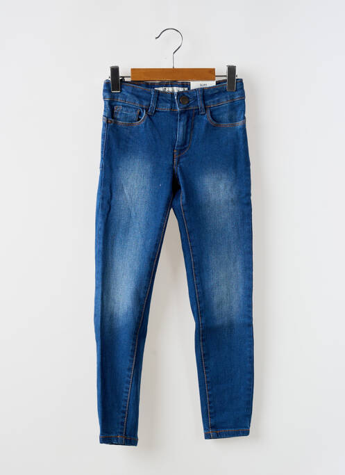 Blugi cu croială slim albastru TIFFOSI fată