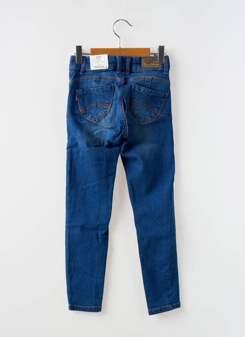 Blugi cu croială slim albastru TIFFOSI fată