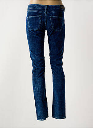 Pantalon slim țesătură poplin mărime normală albastru PEPE JEANS femeie
