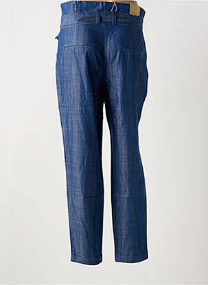 Pantalon drept talie cu cleme talie înaltă albastru SALSA femeie