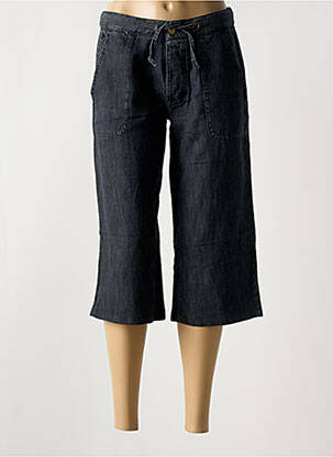 Pantalon trei sferturi albastru TEDDY SMITH femeie