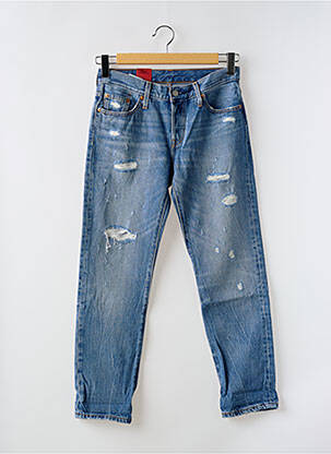 Blugi cu croială slim albastru LEVIS femeie