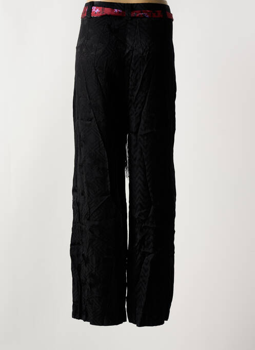 Pantalon drept negru DESIGUAL femeie